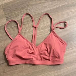 Fabletics Pink Strappy Bralette/ Sports Bra